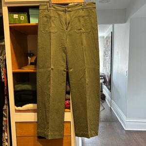 LOFT Womens Olive Jeans